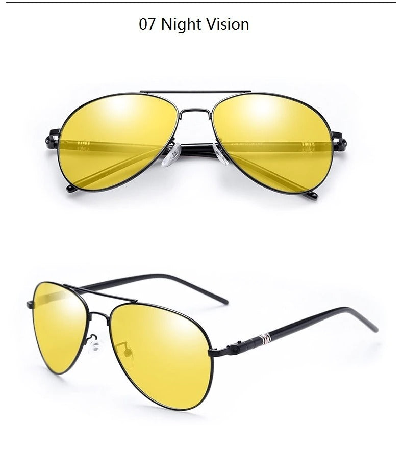 Men's Pilot Aviation Driving Sunglasses 