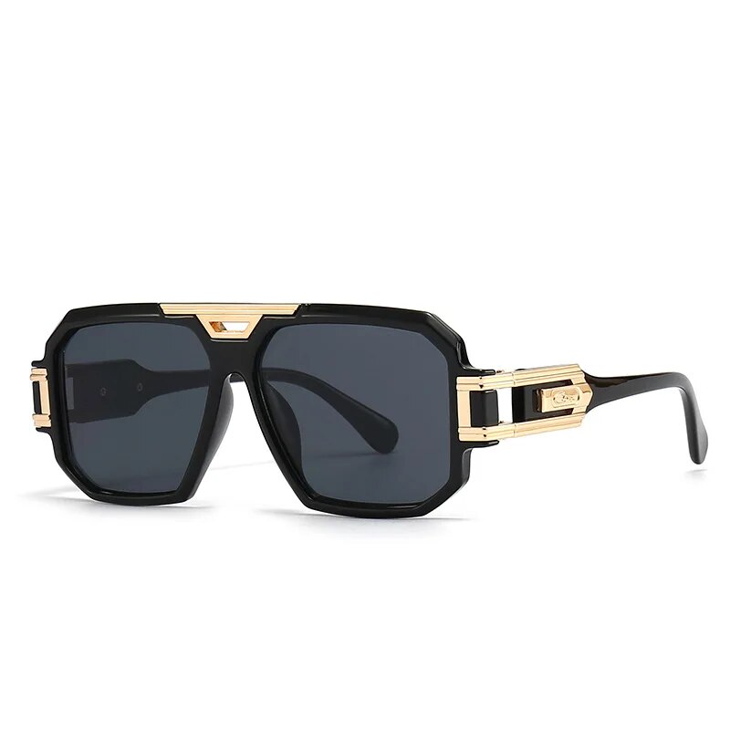 Men's Vintage Oversized Eyewear - European and American Fashion 