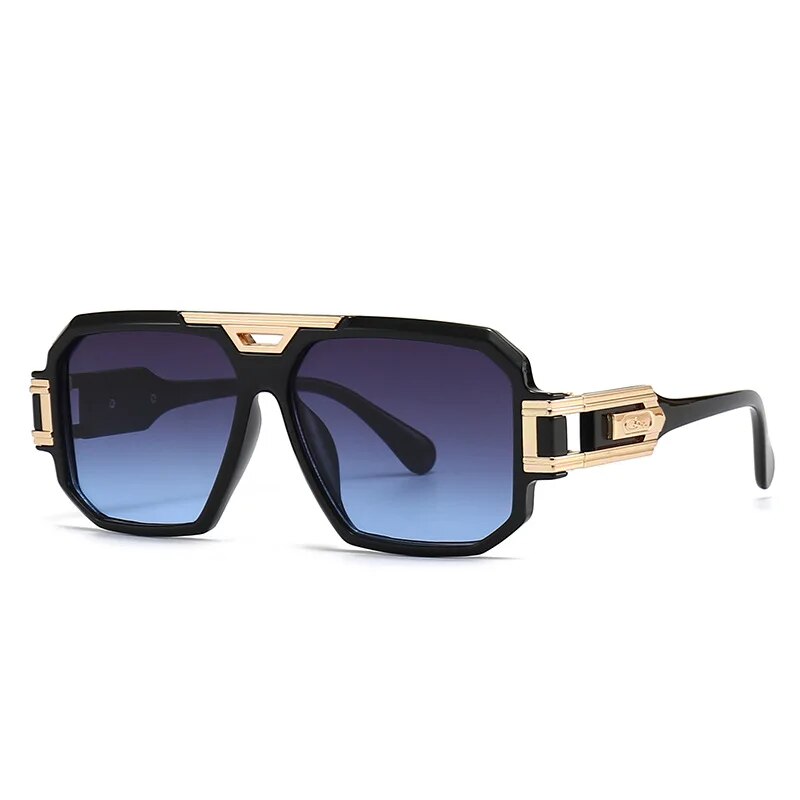 Men's Vintage Oversized Eyewear - European and American Fashion 