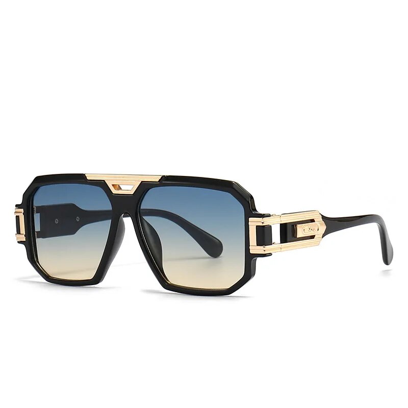 Men's Vintage Oversized Eyewear - European and American Fashion 
