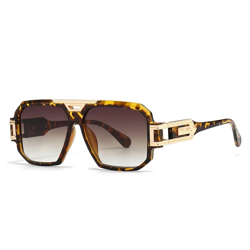 Men's Vintage Oversized Eyewear - European and American Fashion 