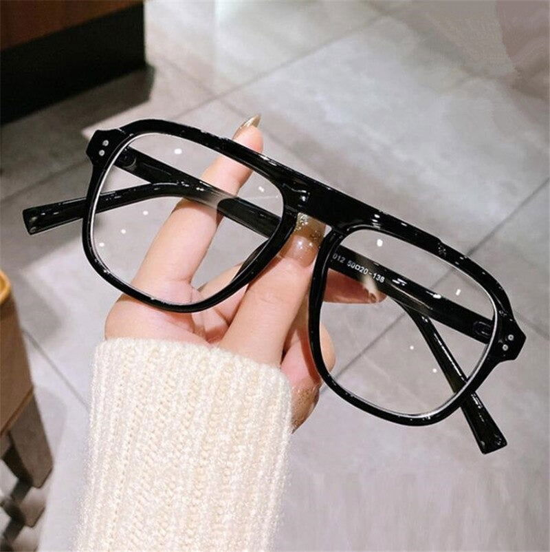 New Arrival Trendy Unisex Anti-Blue Rectangle Glasses 