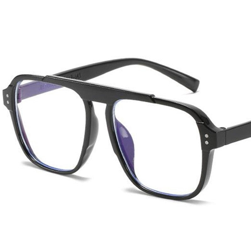 New Arrival Trendy Unisex Anti-Blue Rectangle Glasses 