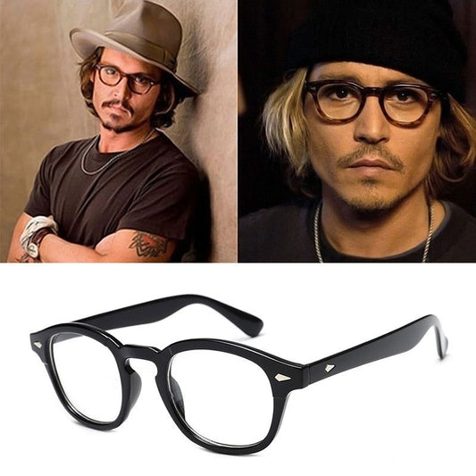 New Classic Fashion Vintage  Johnny Depp Frames Men Women  