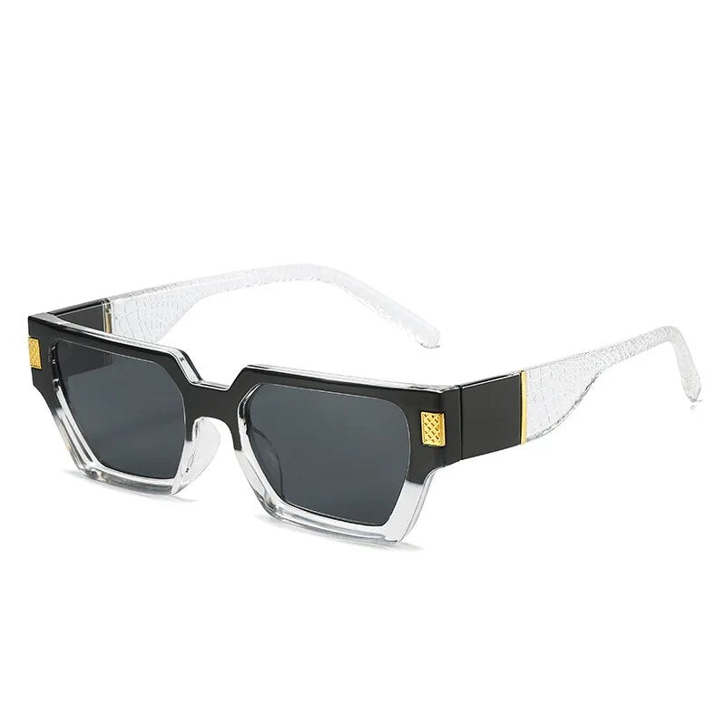 New Cute Designer Sunglasses - Crocodile Design Square 