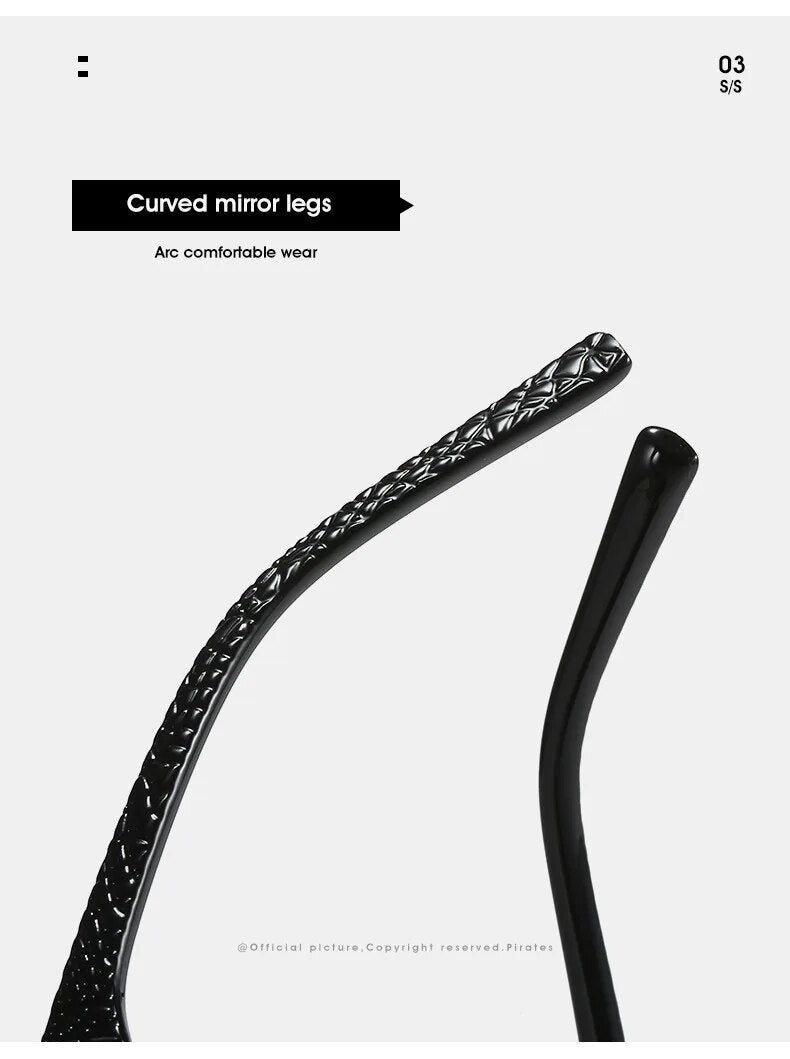 New Cute Designer Sunglasses - Crocodile Design Square 