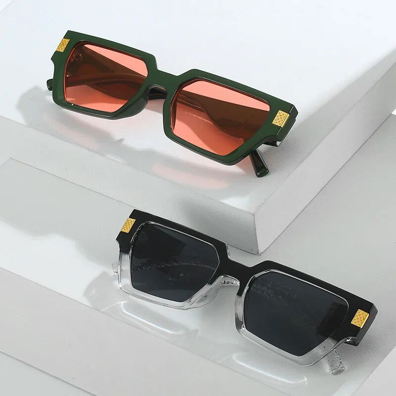 New Cute Designer Sunglasses - Crocodile Design Square 