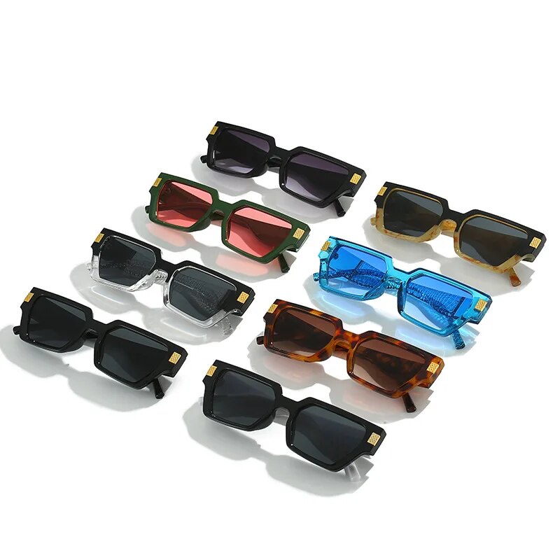 New Cute Designer Sunglasses - Crocodile Design Square 