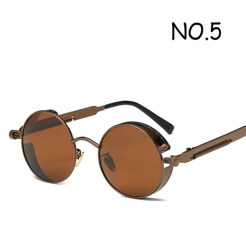 New Round Metal Design Sunglasses For Men And Women  