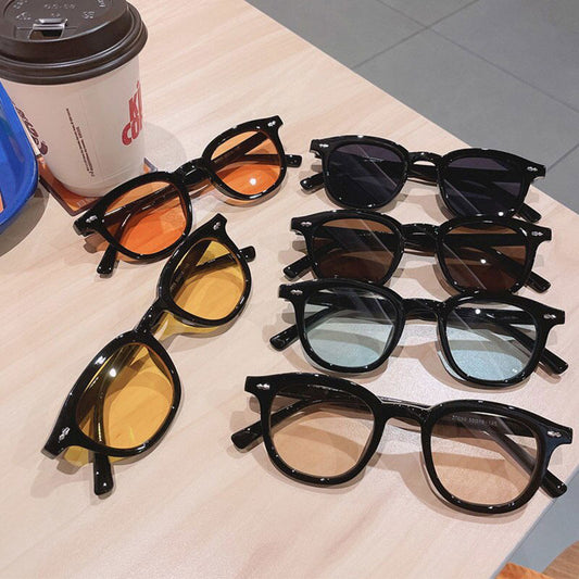 New Round Small Fashion Vintage Sunglasses Men Women 