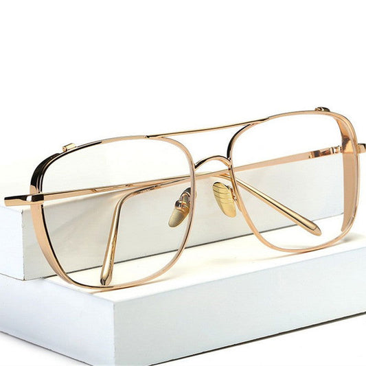 Optical Alloy Glasses Frame Women Men Oversized Transparent Eyeglasses Frames  