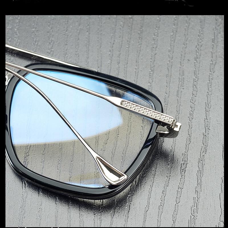 Square Eyeglasses Frames Men Avengers jr Spider-Man Iron Man  