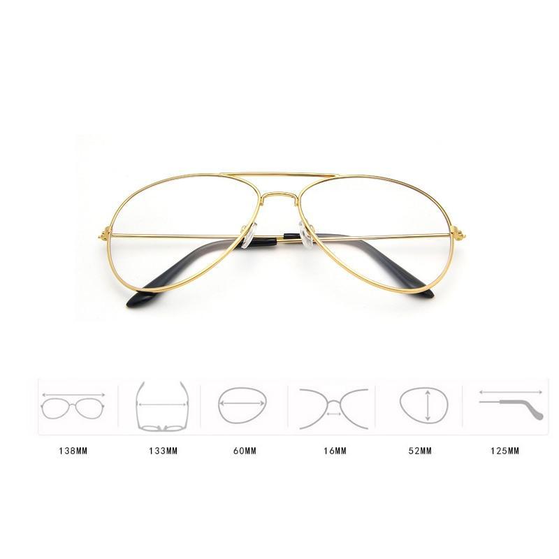 Stylish Transparent Aviator Sunglasses For Men And Women 