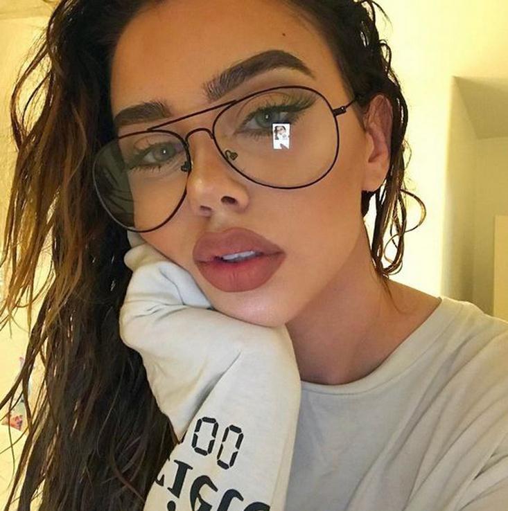 Stylish Transparent Aviator Sunglasses For Men And Women 