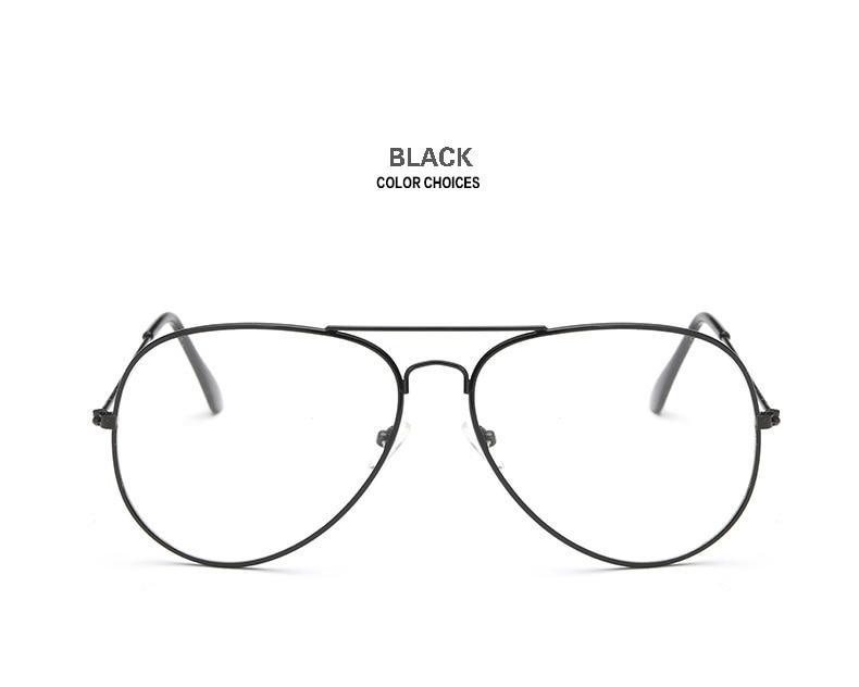 Stylish Transparent Aviator Sunglasses For Men And Women 