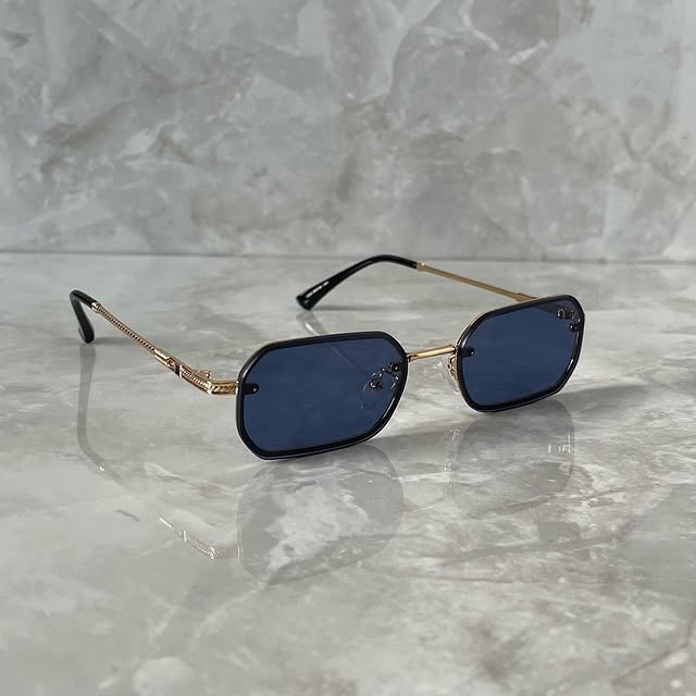 The Black Demon Rectangle Sunglasses – Unisex UV400