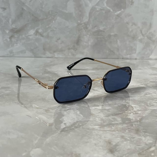 The Black Demon Rectangle Sunglasses – Unisex UV400