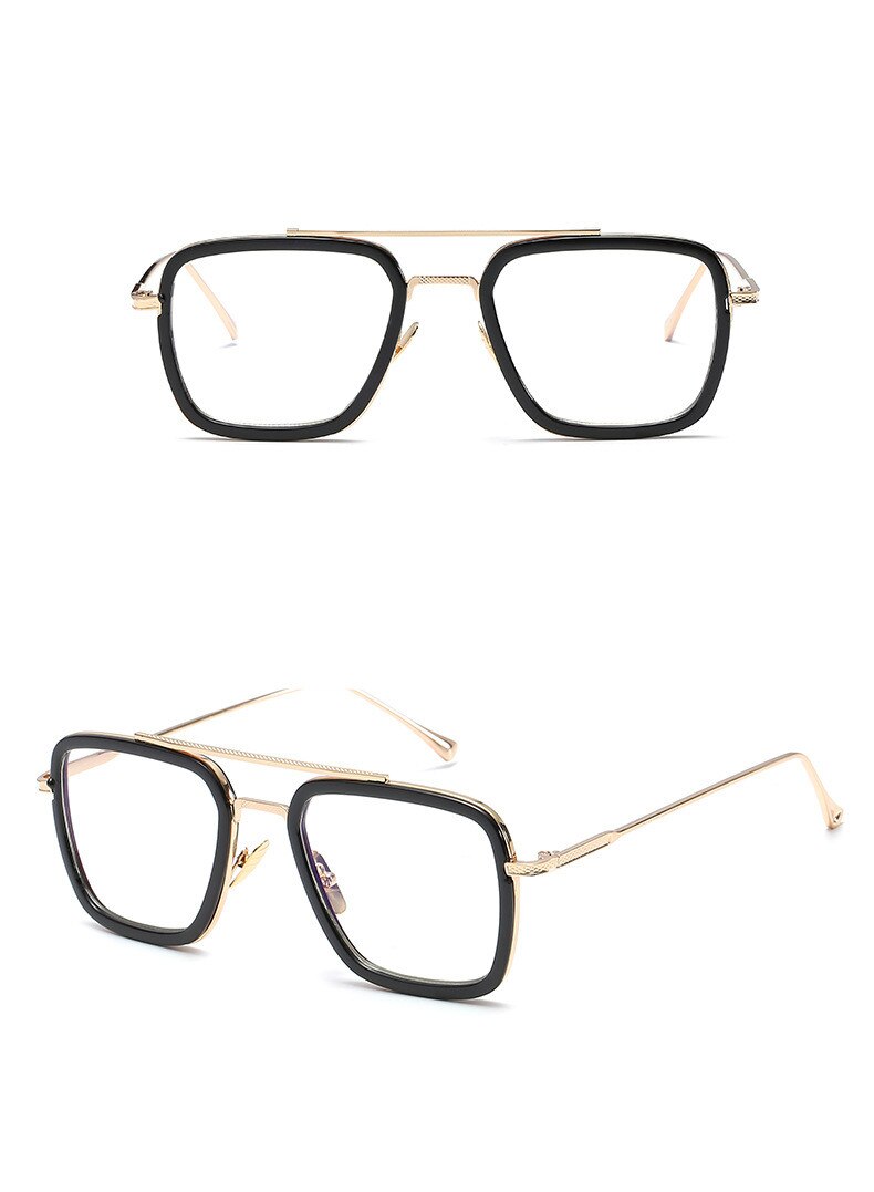 Tony Stark Avengers End Game Sunglasses Square Frames For Men And Women 