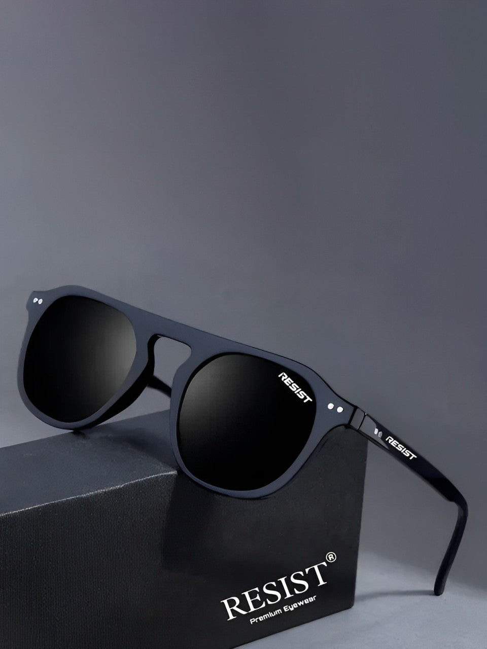 Double Bridge Oval Black