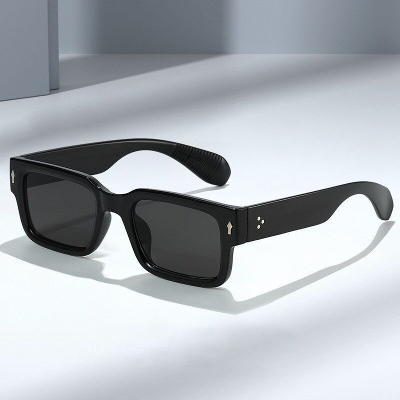 Vintage Shade Square Oversize Designer Sunglasses Eyeglasses Men Women 
