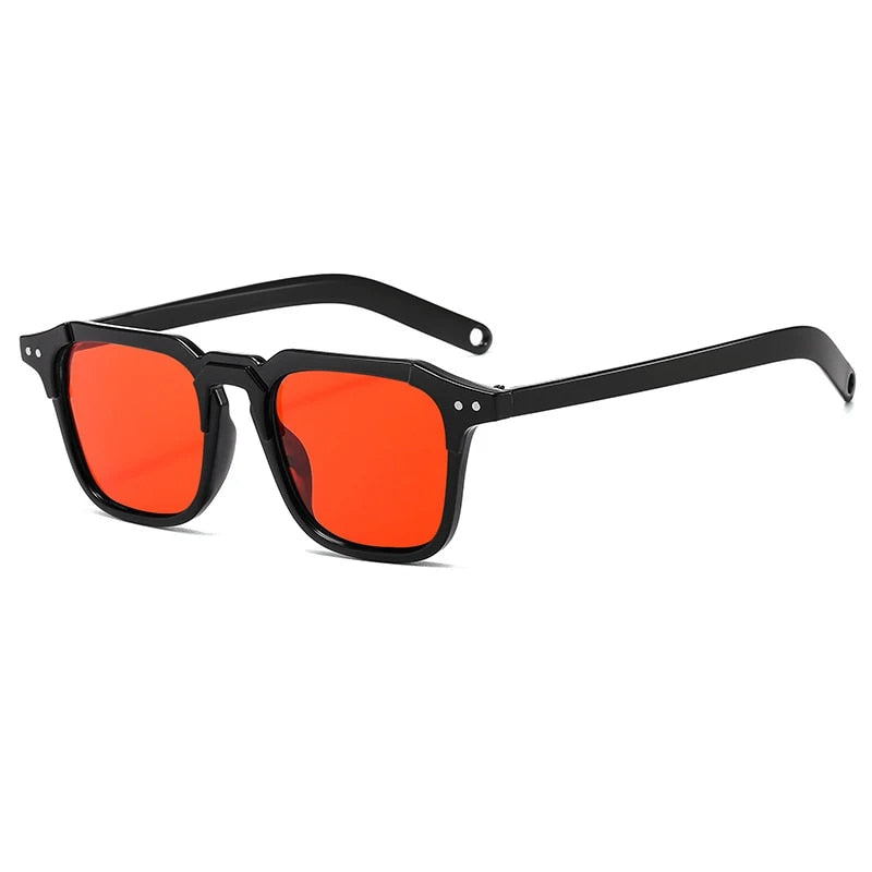 Vintage Square Frame Sunglasses - Fashionable Unisex Shades 