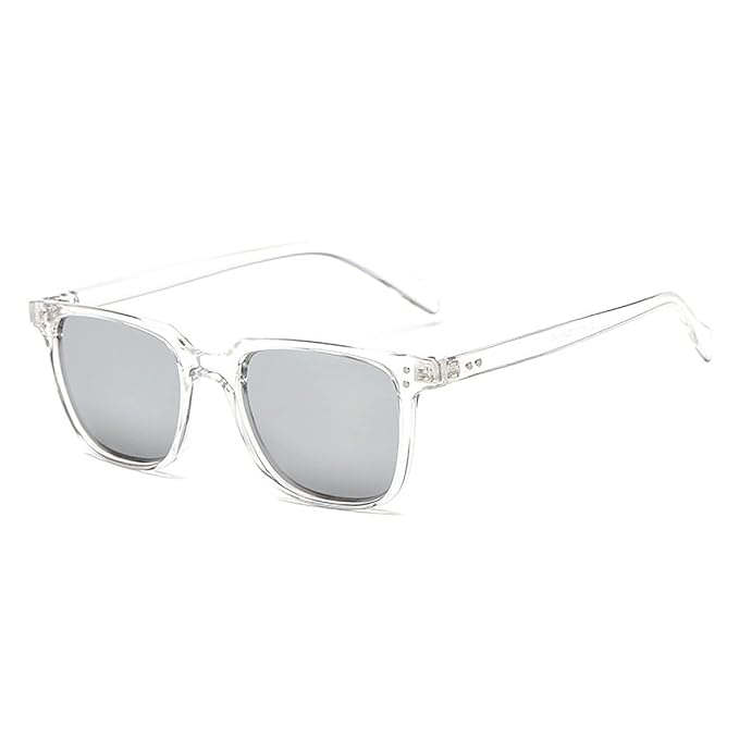 Vintage Square Frame Sunglasses - Fashionable Unisex Shades 