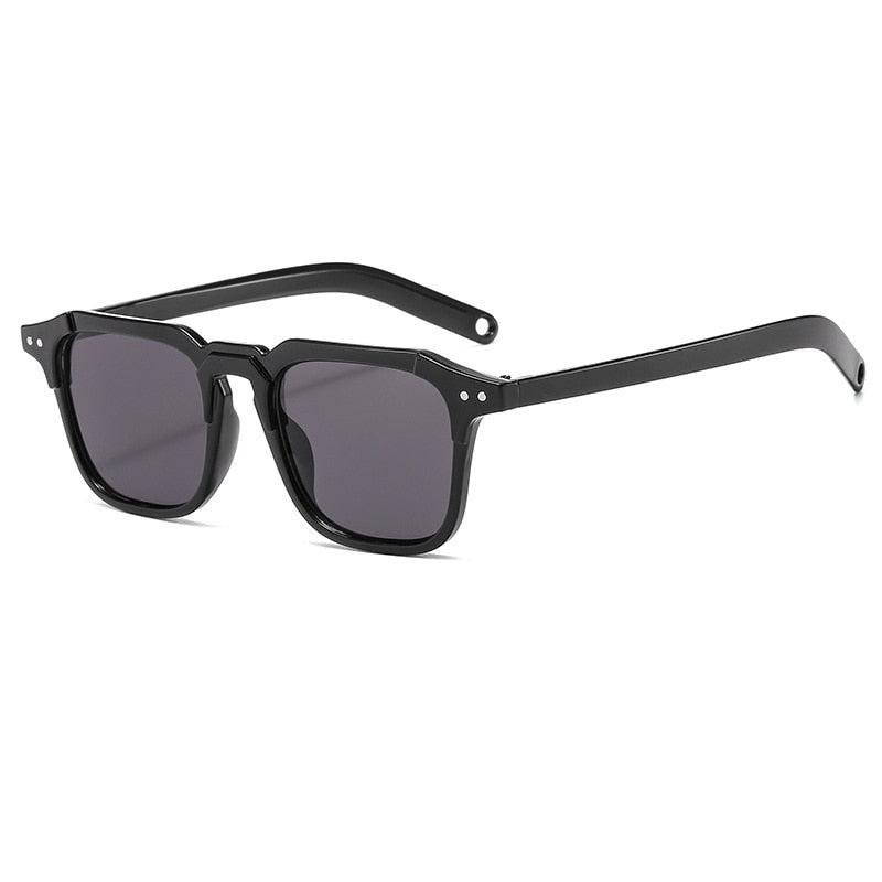 Vintage Square Frame Sunglasses - Fashionable Unisex Shades 