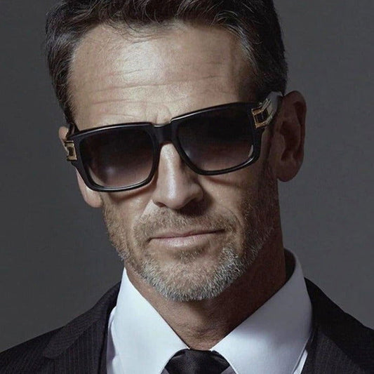 Vintage Thick Square Sunglasses 