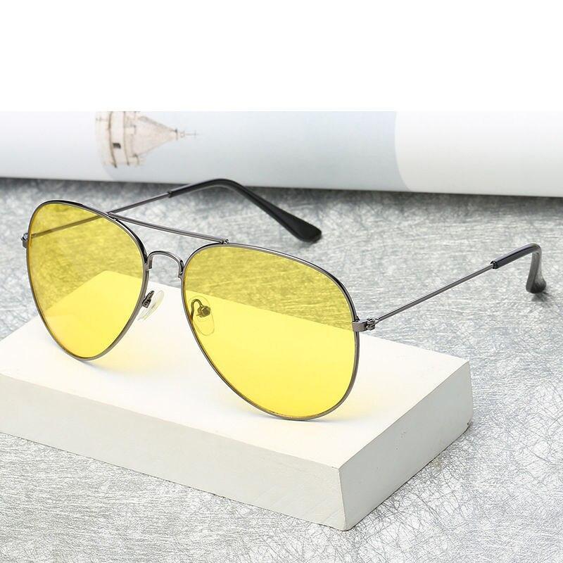 Yellow Candy Night Vision Aviator Sunglasses For Men And Women 