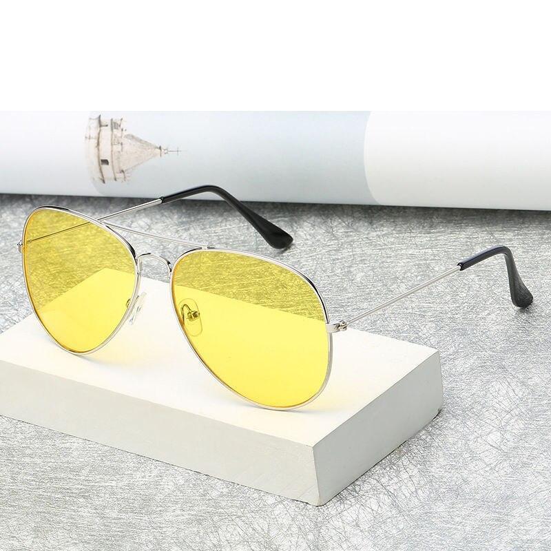 Yellow Candy Night Vision Aviator Sunglasses For Men And Women 