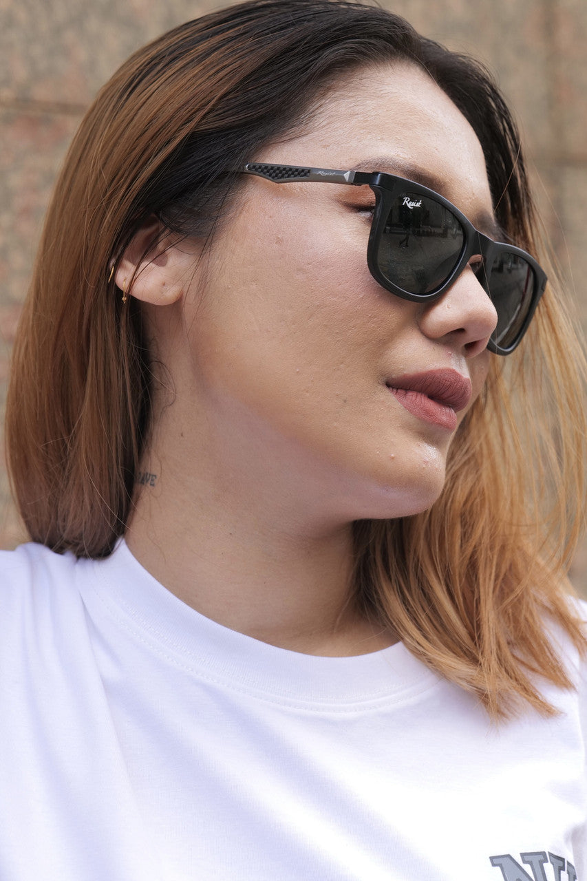 Classic Black Wayfarer Sunglasses (52 mm)
