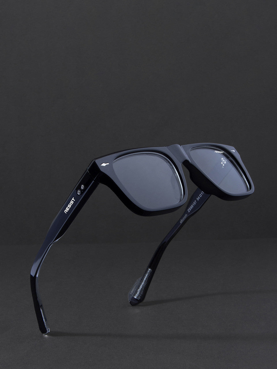 Shawn Black Clear Wayfarer eyeglasses – UV Protection