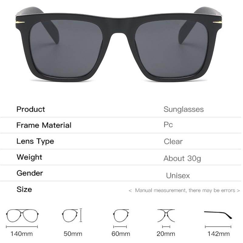 Sunglass Lover COM antiblue black square eyeglasses matte black frame clear lenses unisex